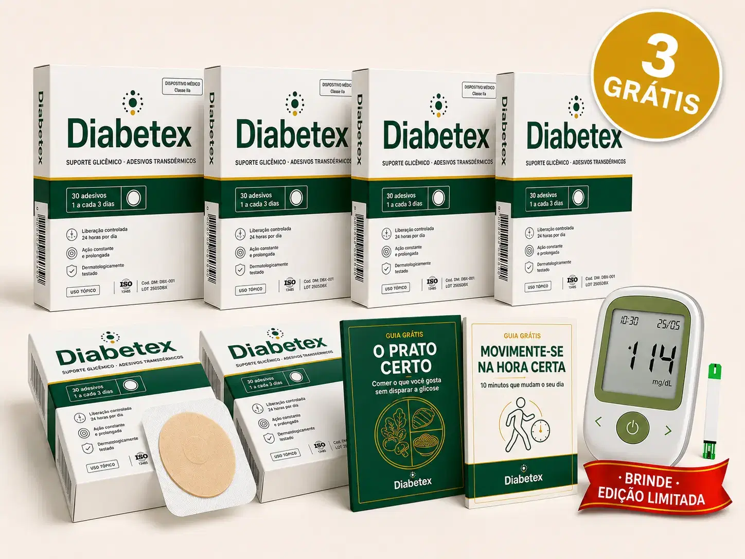 Diabetex kit 6 mesi - compra 3 ricevi 6
